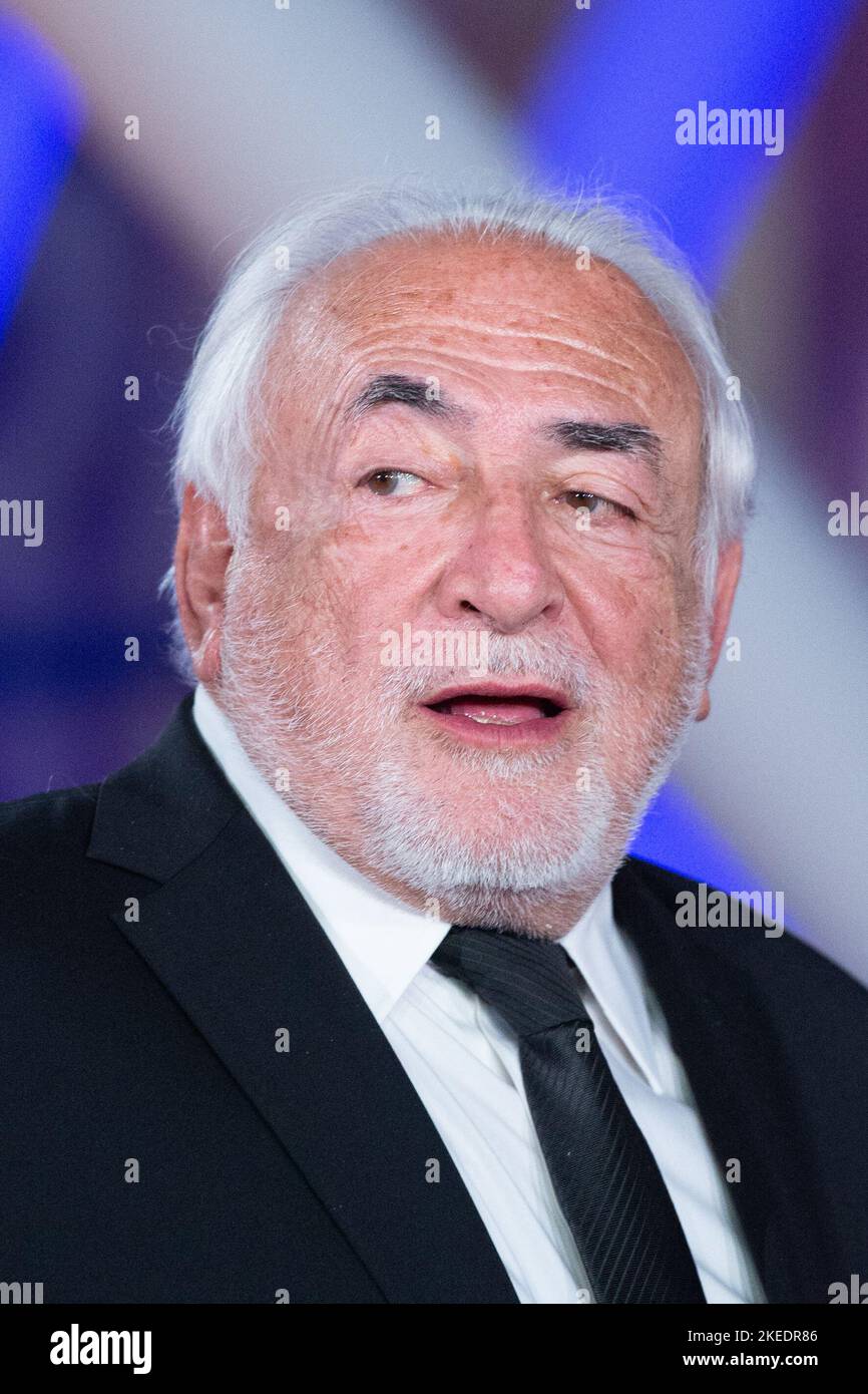 Dominique Strauss-Kahn attending the 19th Marrakech International Film