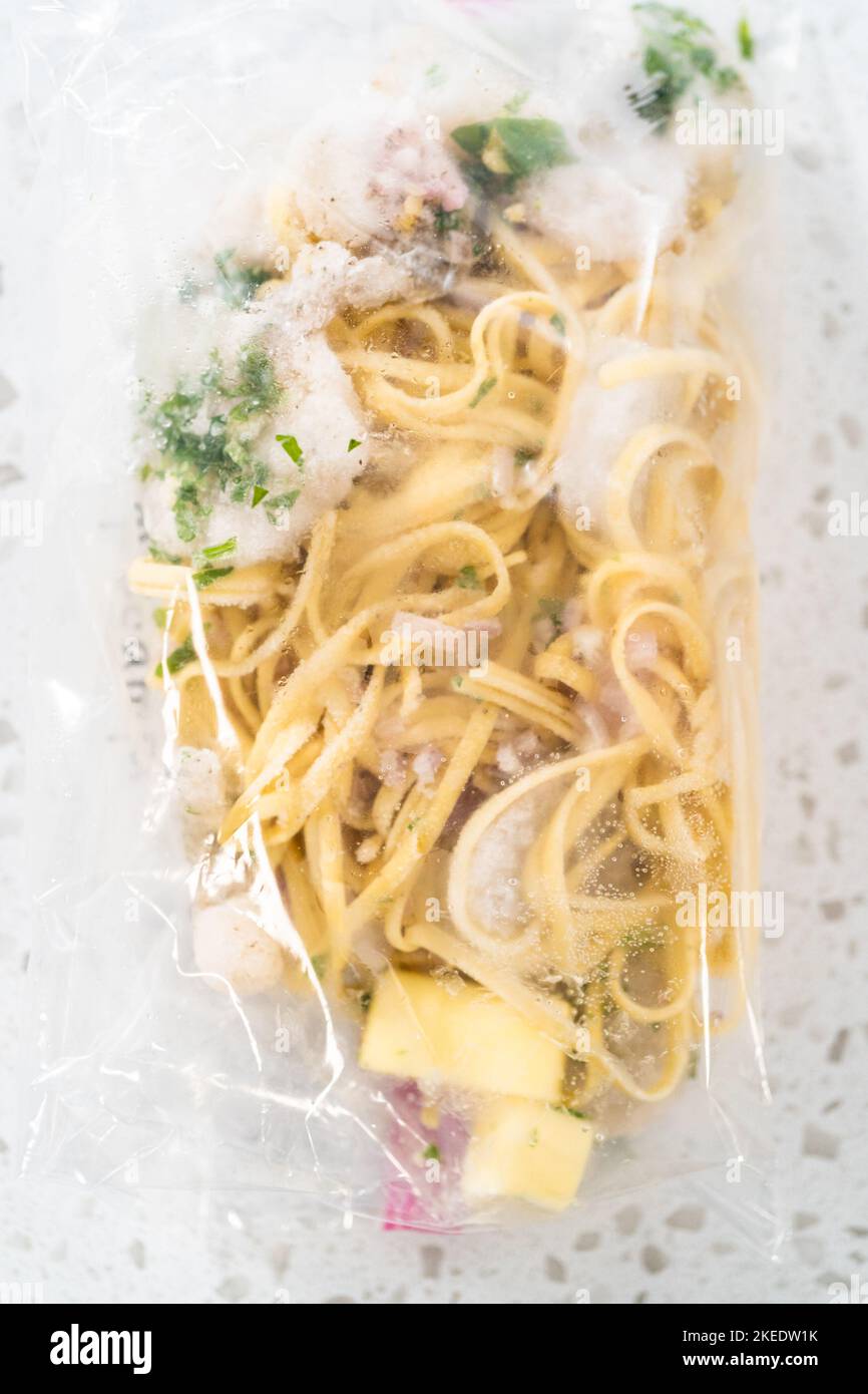 Frozen meal prep Stock Photo - Alamy