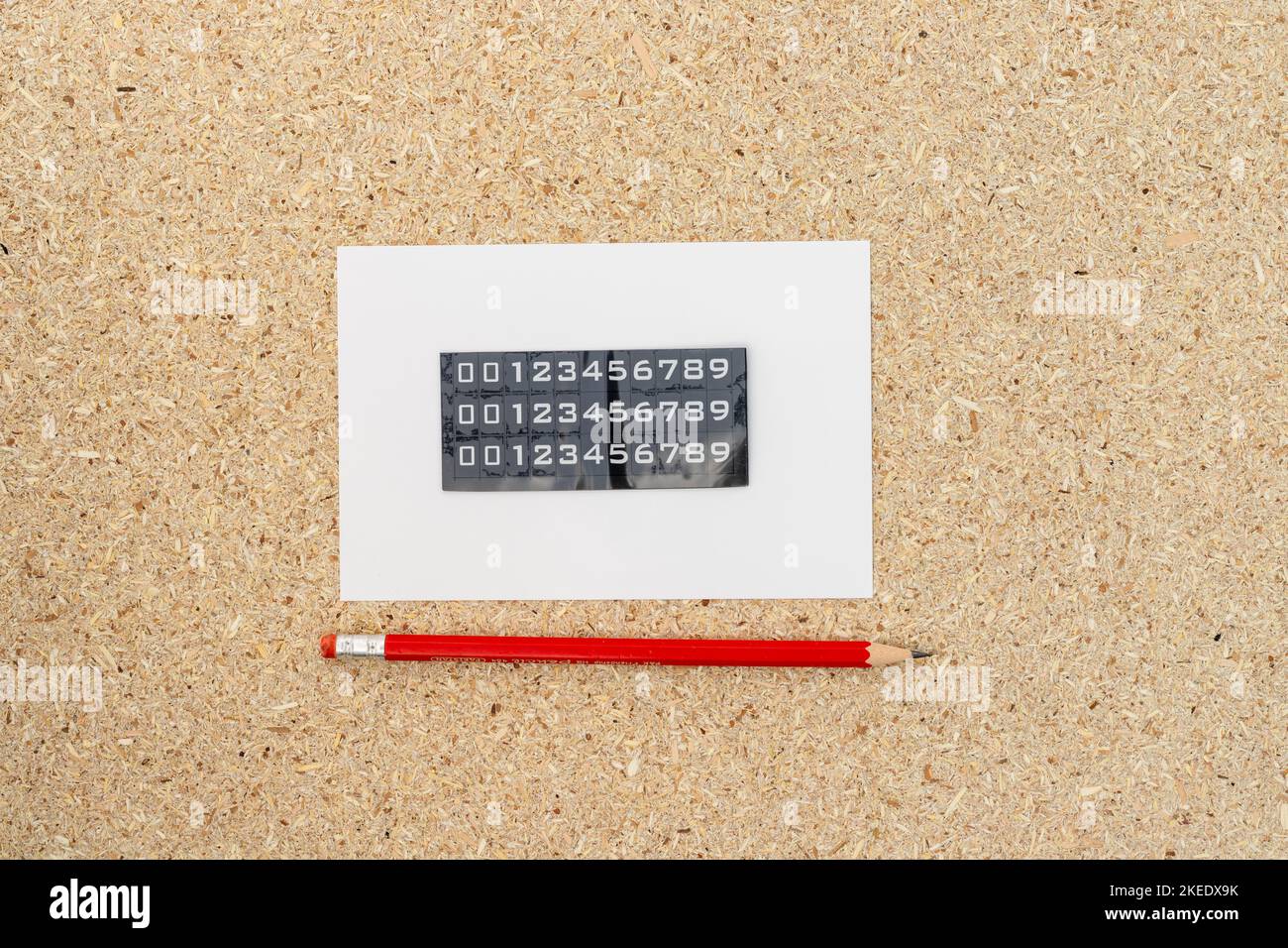 Numbers from one to nine hi-res stock photography and images - Alamy