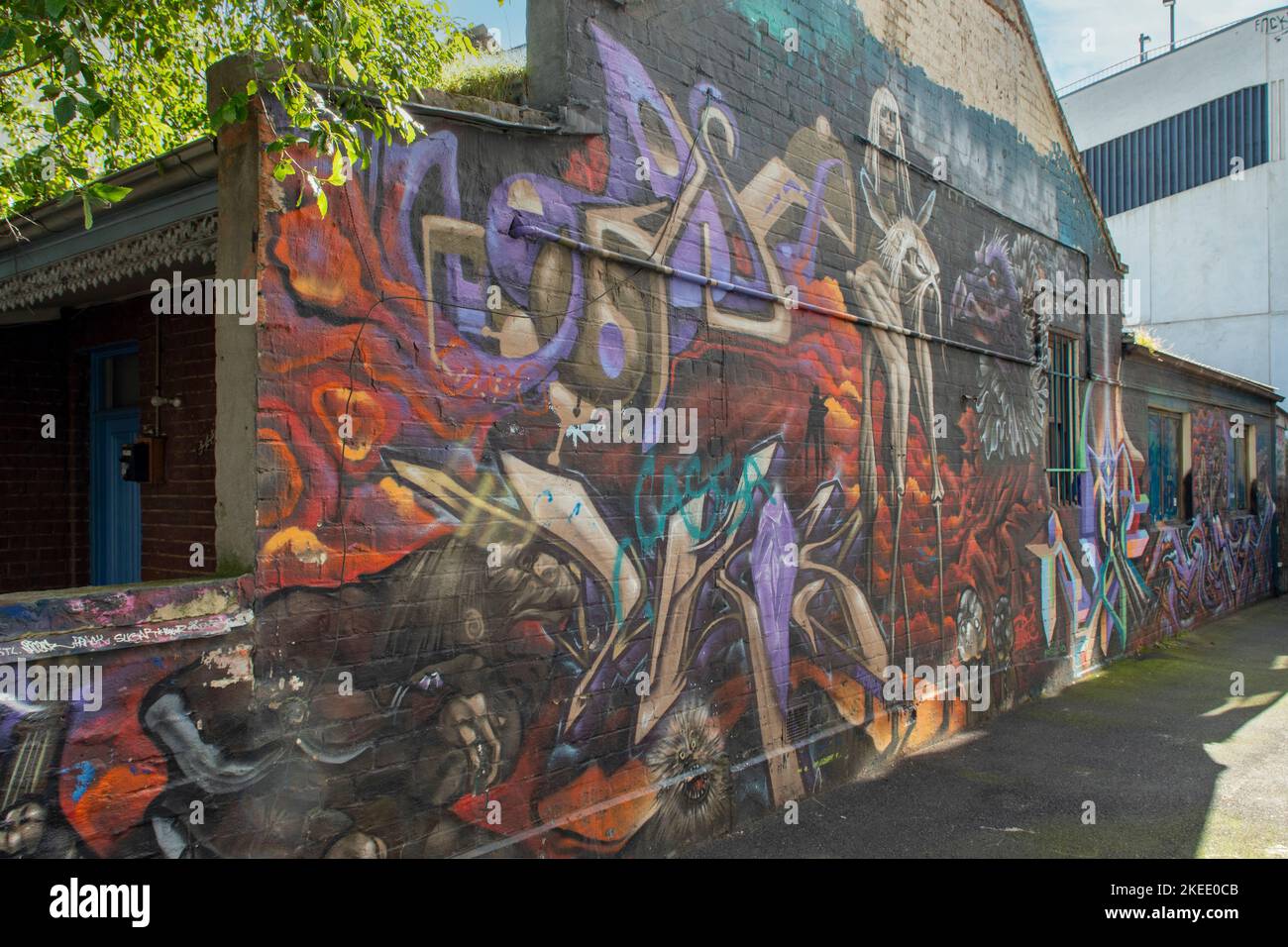 Street Art, Fitzroy, Melbourne, Victoria, Australia Stock Photo Alamy