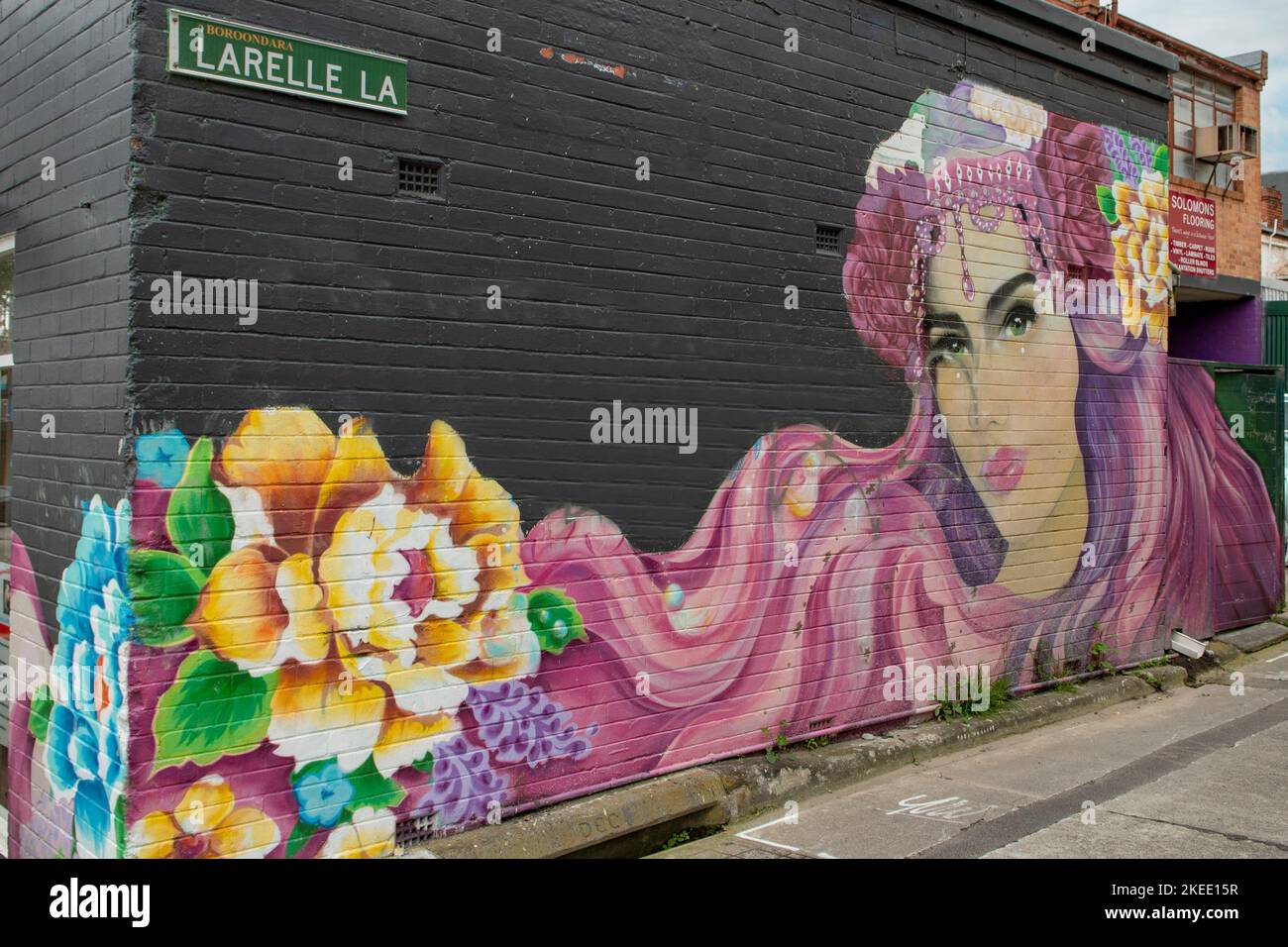 Street Art, Camberwell, Melbourne, Victoria, Australia Stock Photo Alamy