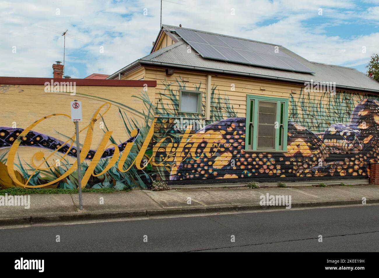 Street Art, Northcote, Melbourne, Victoria, Australia Stock Photo