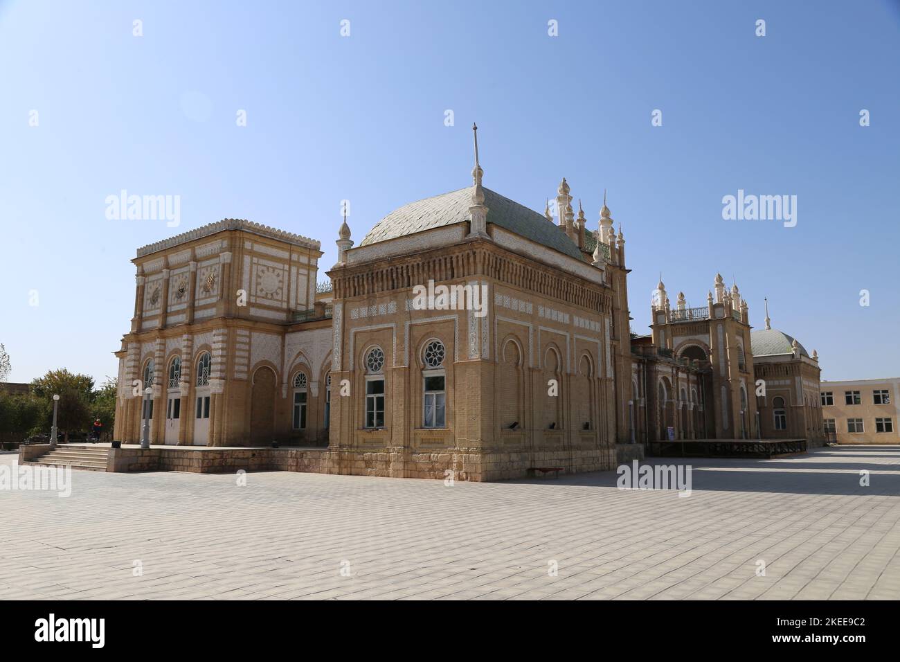 Emir’s Palace, Kagan, Bukhara, Bukhara Province, Uzbekistan, Central Asia Stock Photo