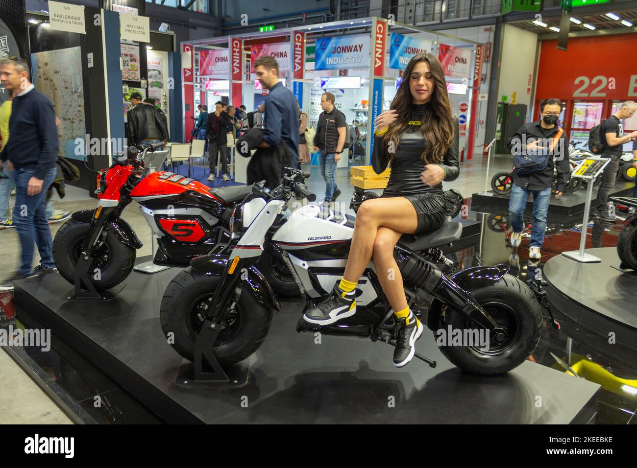 Motorcycle exhibition stand hi-res stock photography and images - Page 6 -  Alamy