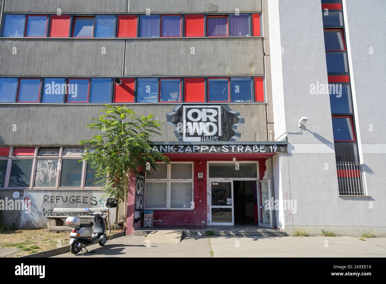 Frank zappa strasse hi res stock photography and images Alamy