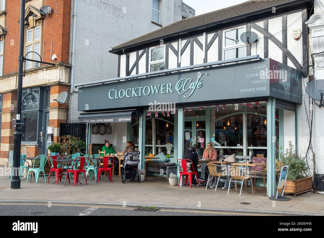 The clock tower cafe online
