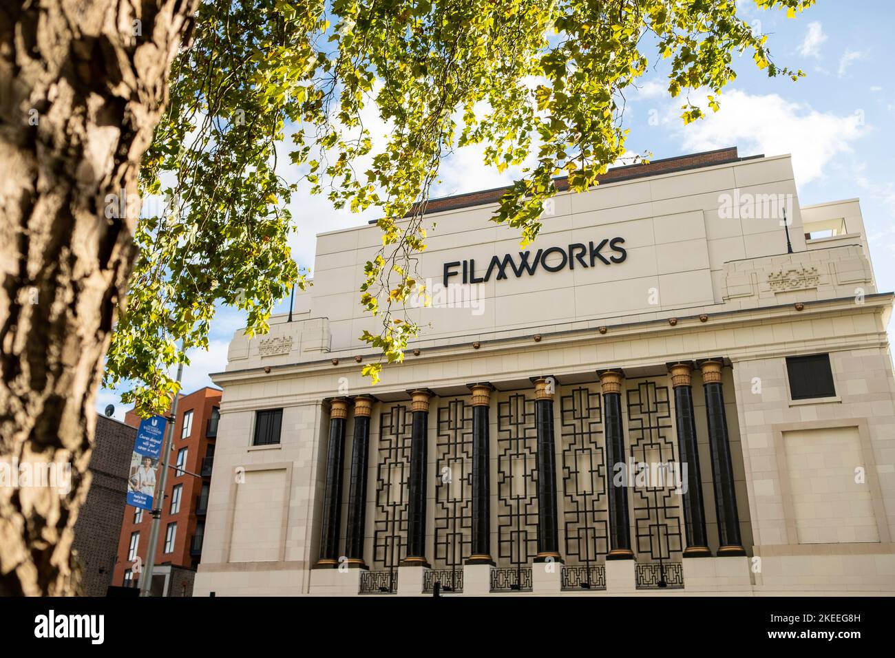 London November 2022 Filmworks in Ealing, West London a new retail