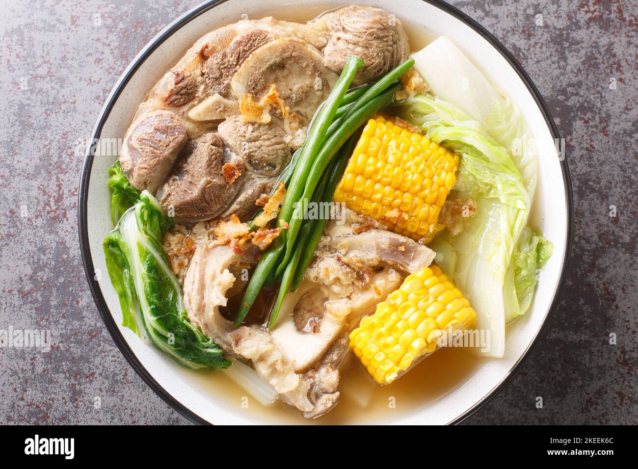 Bulalo is a beef dish from the Philippines soup made by cooking beef