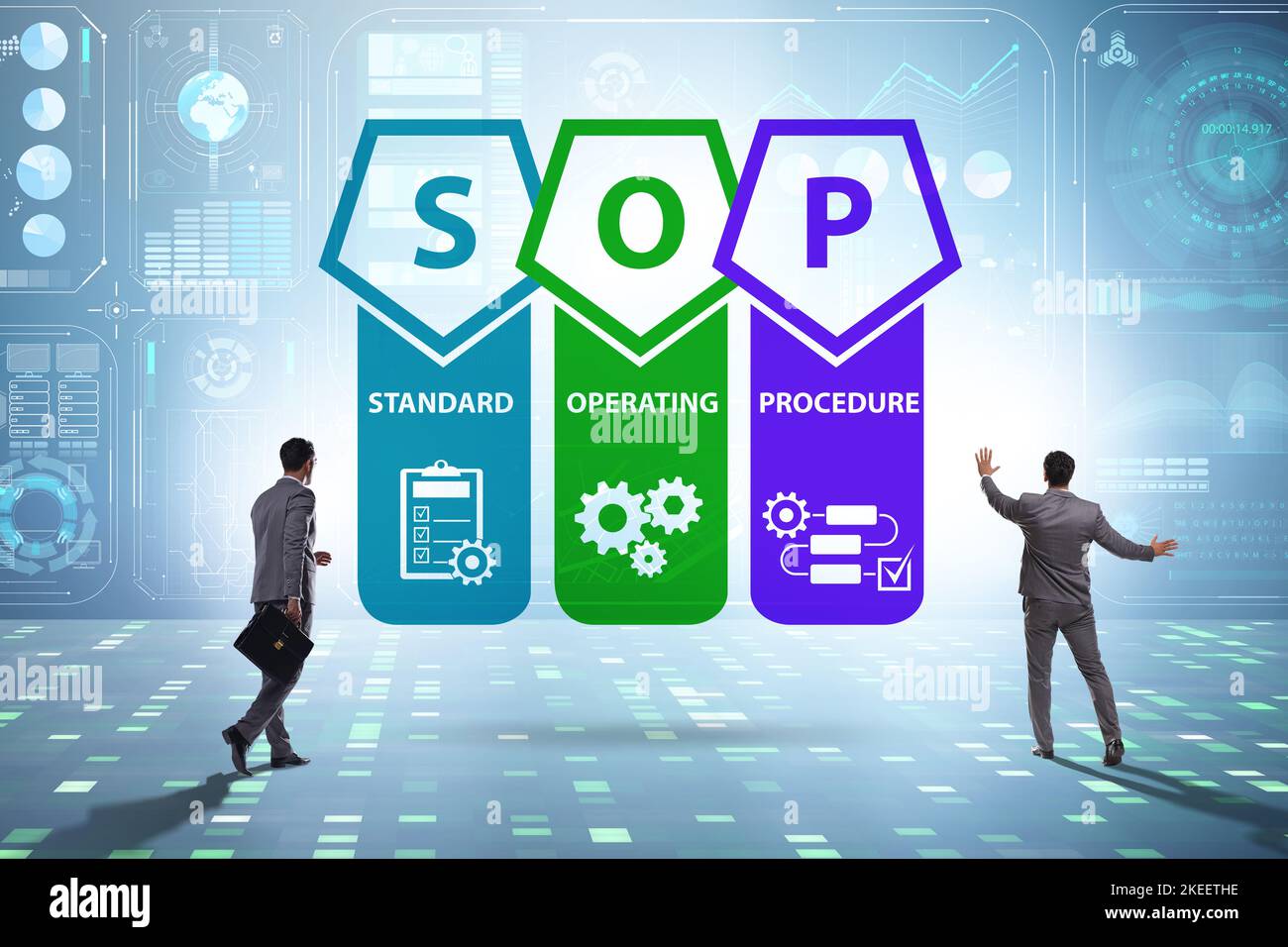 Concept of the standard operating procedure Stock Photo - Alamy