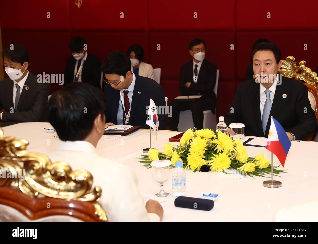 12th Nov, 2022. S. KoreaPhilippines summit South Korean President Yoon