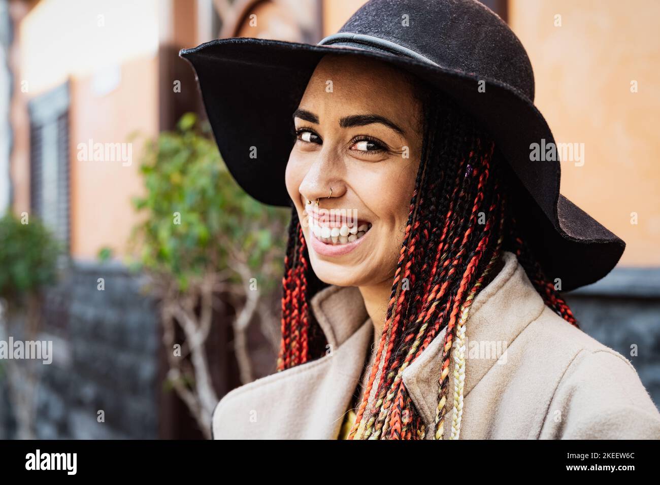 African model woman hi-res stock photography and images - Alamy