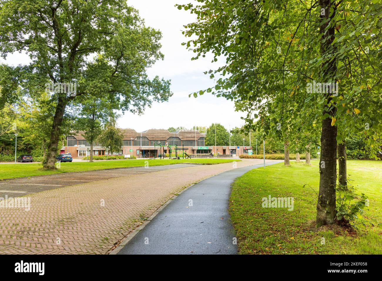 Zuidhorn, The Netherlands - September 25, 2022: Johan Smitpark in Zuidhorn, municipality Westerkwartier Groningen province in the Netherlands Stock Photo