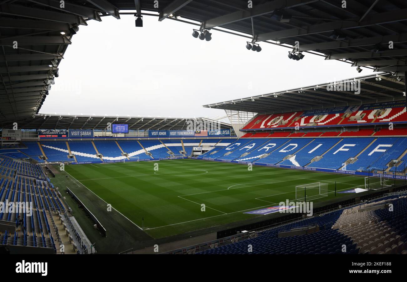 Aerial View Of Cardiff City Fc Stadium High-Res Stock Photo - Getty Images