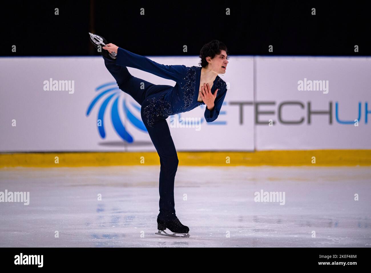 SHEFFIELD, Sheffield. 12th, Nov 2022. Corey Circelli of Canada in Men