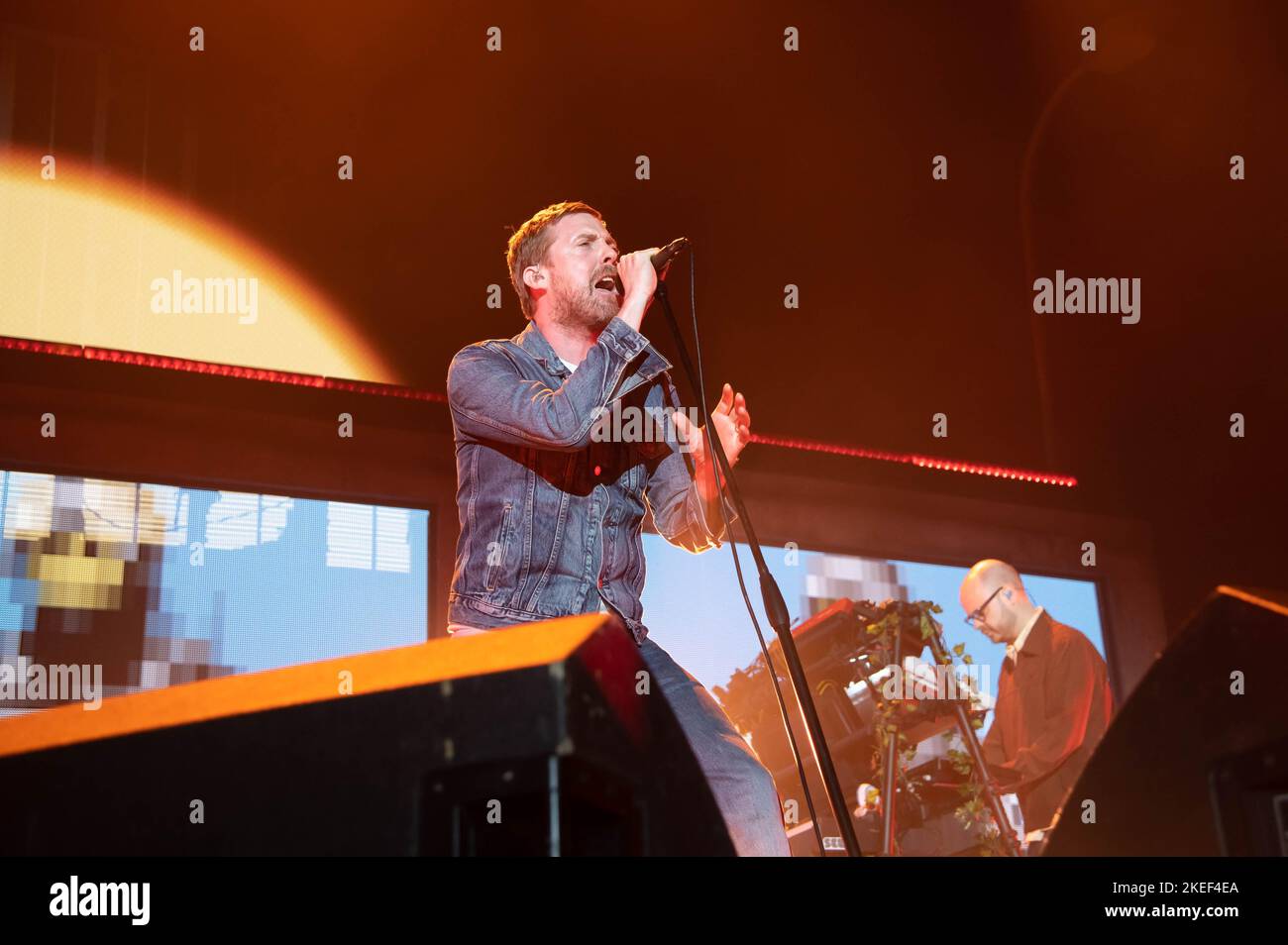 Photographs of Kaiser Chiefs performing at the OVO Hydro in Glasgow on the 11th November 2022 Stock Photo
