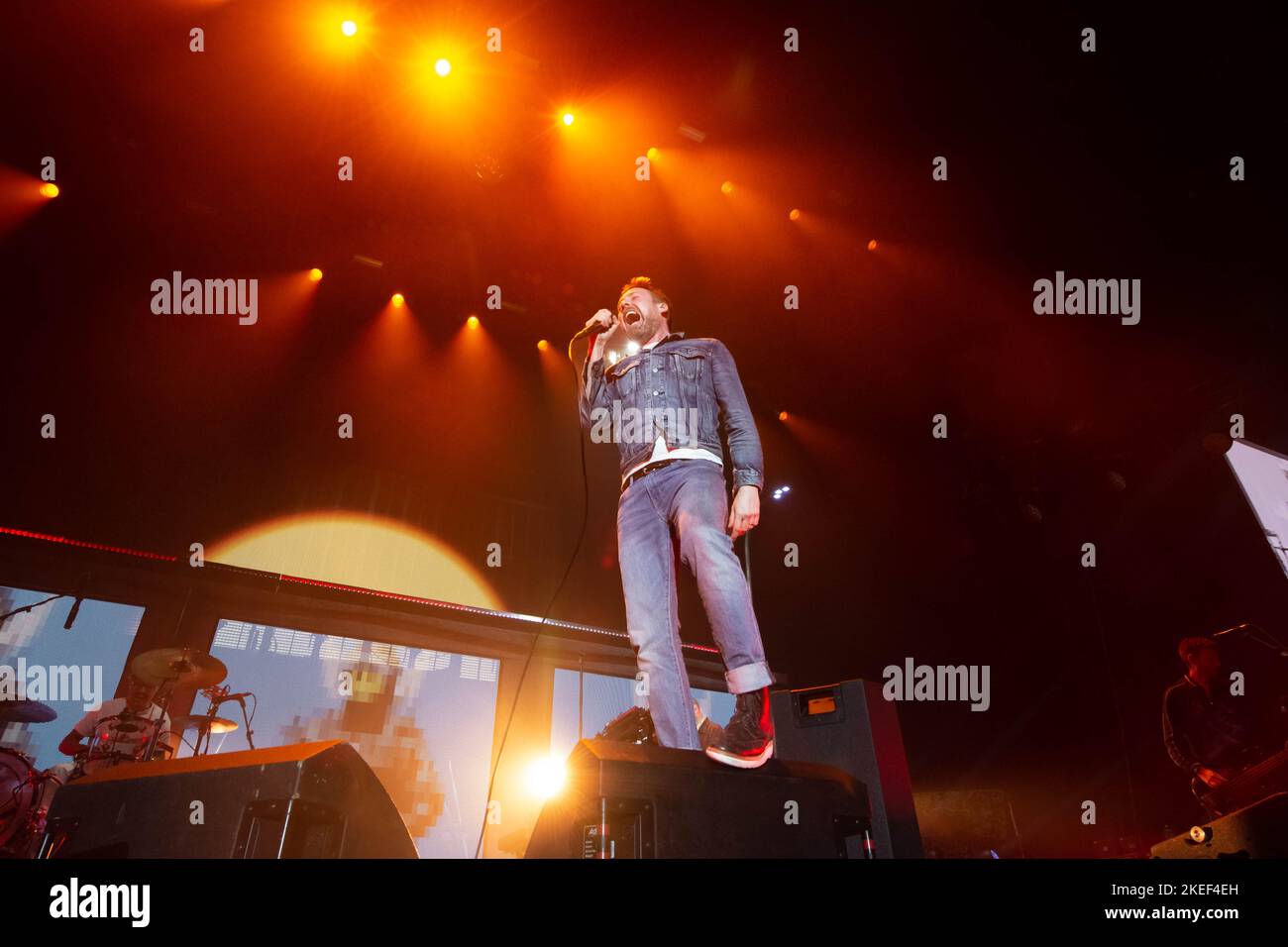 Photographs of Kaiser Chiefs performing at the OVO Hydro in Glasgow on ...