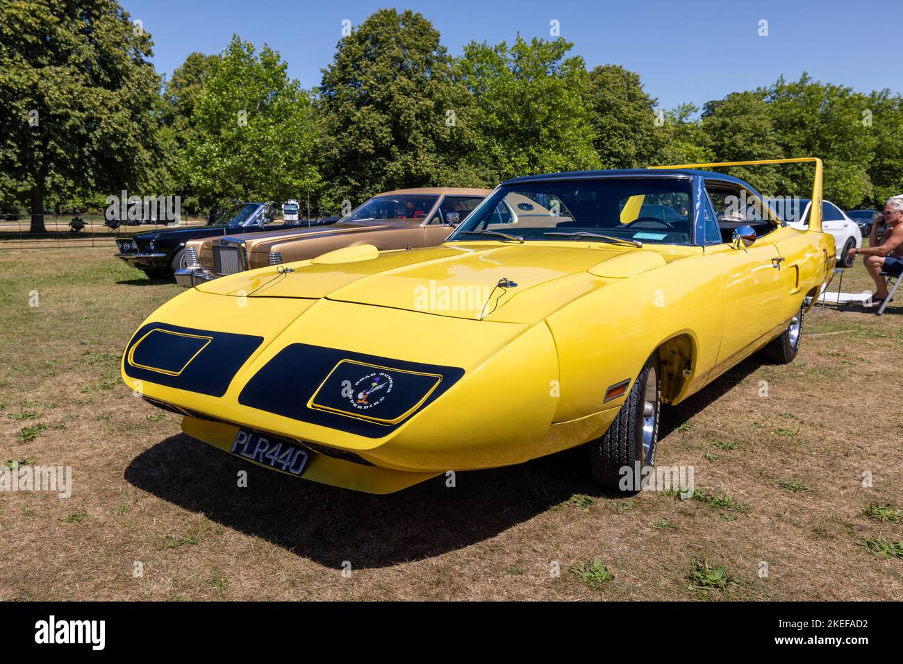 1970 Plymouth Road Runner Superbird Coupé ‘PLR 440’ on display at the ...