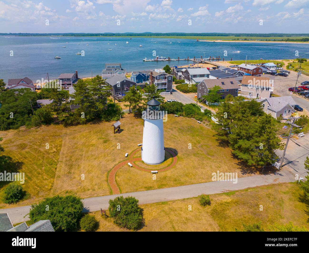 Plum Island Lighthouse aka Newburyport Harbor Lighthouse was built in