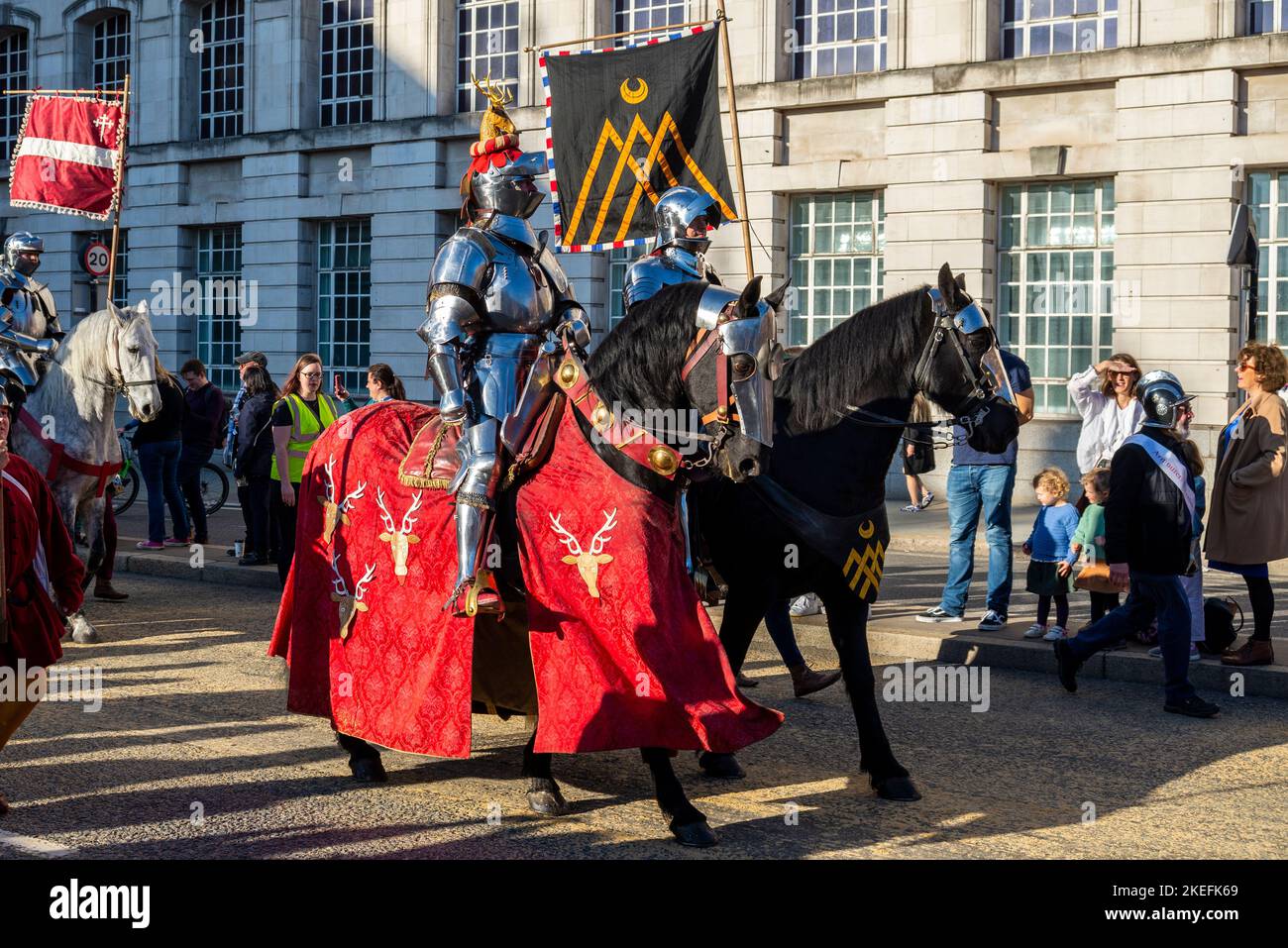 Queen Victoria Street, London, UK. 12th Nov, 2022.The Lord Mayor’s Show