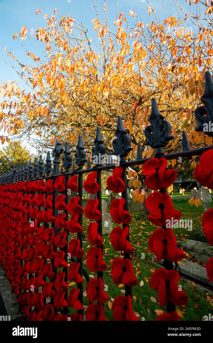 Marlow, Buckinghamshire, UK. 12th November, 2022. The Marlow Poppy