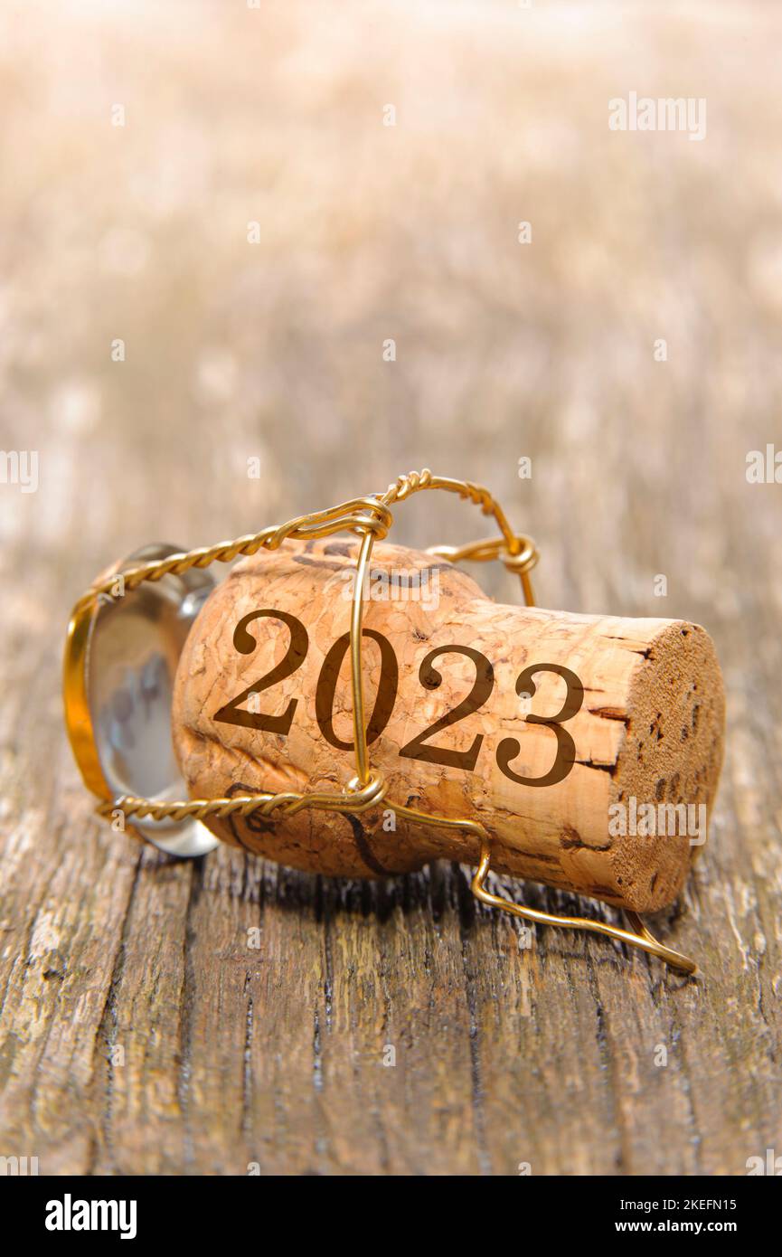 Silvester und Neujahr 2022 / 2023 Stock Photo