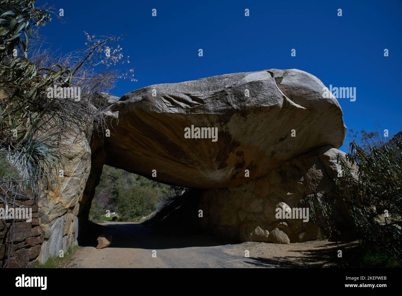 Tunnel Rock Stock Photo