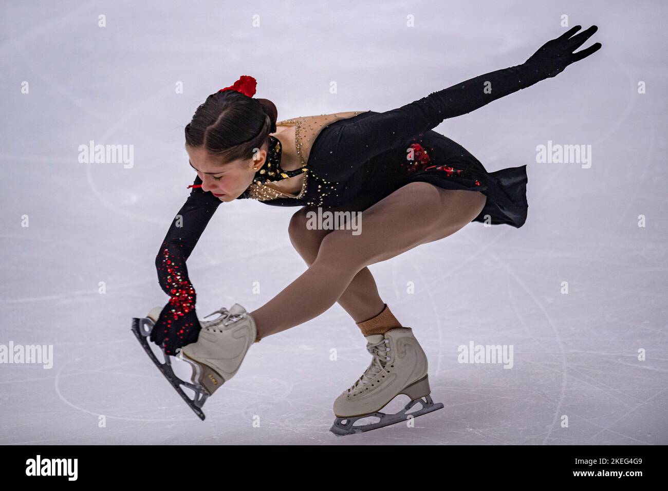 SHEFFIELD, Sheffield. 12th, Nov 2022. Isabeau Levito of USA competes in