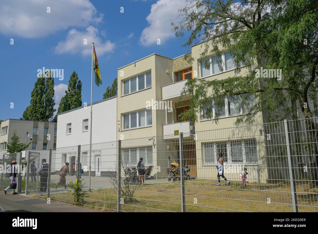 Botschaft der Republik Ghana, Stavangerstraße, Pankow, Berlin