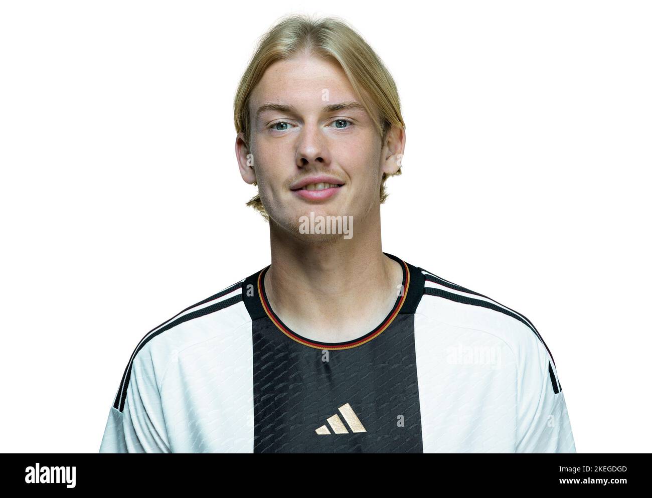 Julian Brandt of Germany  DFB Maenner Nationalmannschaft,  Mens National Team, Germany, Deutschland,  Kader fuer die FIFA Weltmeisterschaft in Katar 2022,  Squad for the FIFA World Cup in Qatar, 2022,  Frankfurt am Main, 22.03.2022, Handout Thomas Boecker/DFB   © diebilderwelt / Alamy Stock Stock Photo