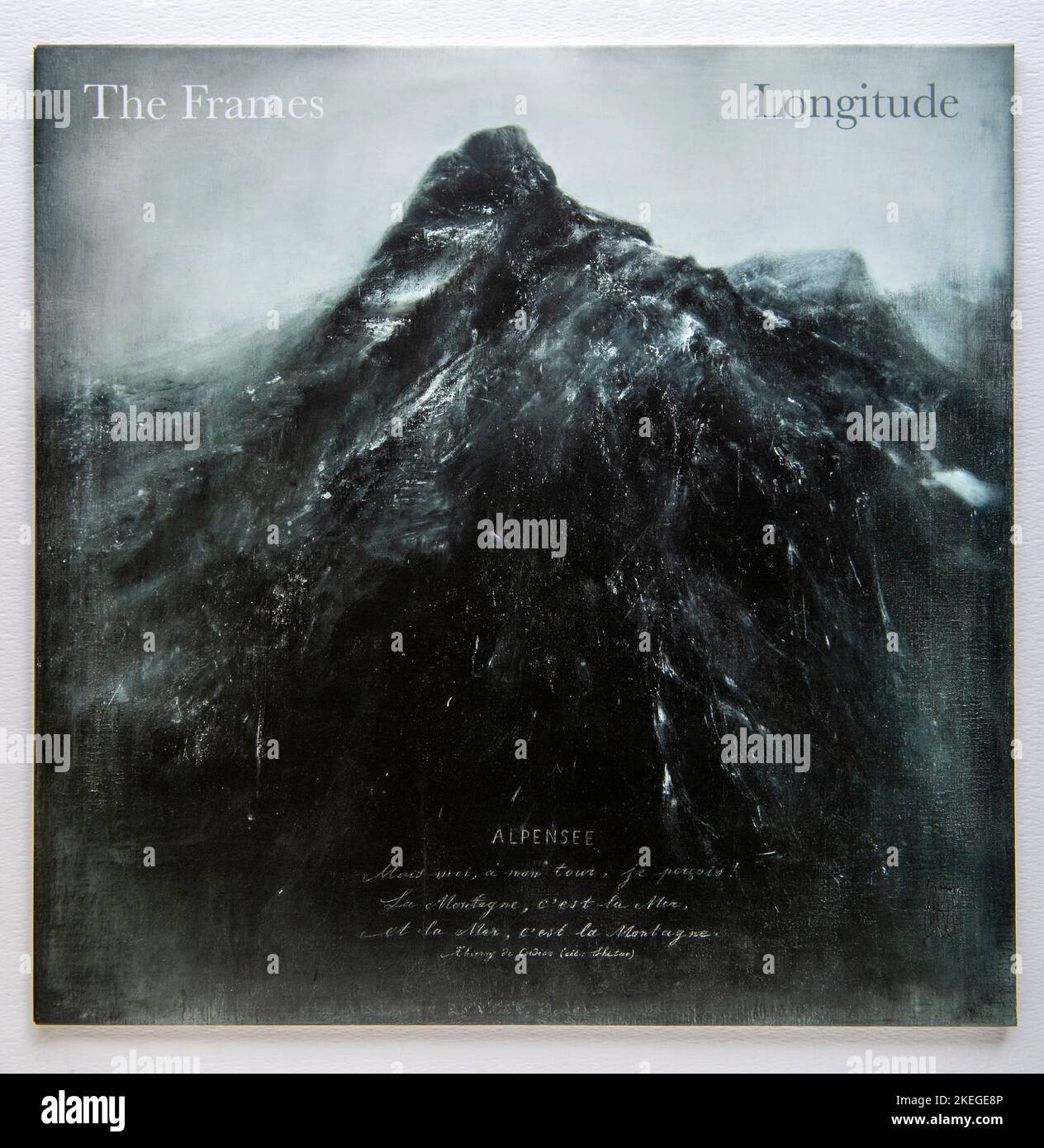 LP cover of Longitude by Irish band The Frames, which was released in