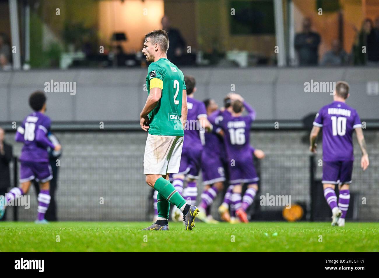 BRUSSEL, NETHERLANDS - JULY 16: referee Simon Bourdeaud Hui during the Club  Friendly match between Anderlecht and