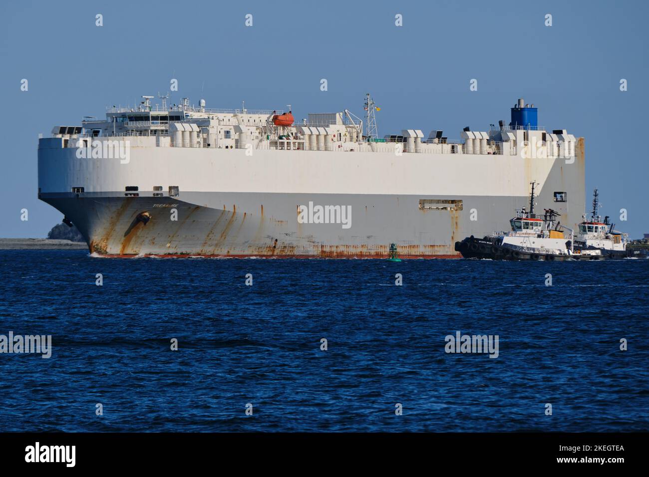 car carrier cargo ship Stock Photo Alamy
