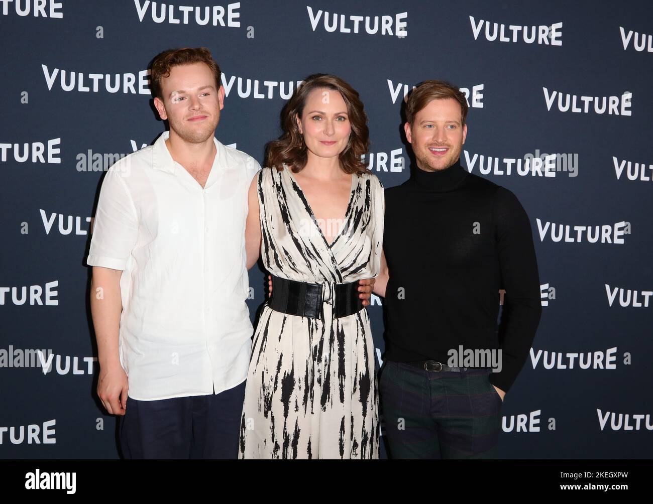 Callum Woodhouse, Anna Madeley, Nicholas Ralph arrives at The Vulture
