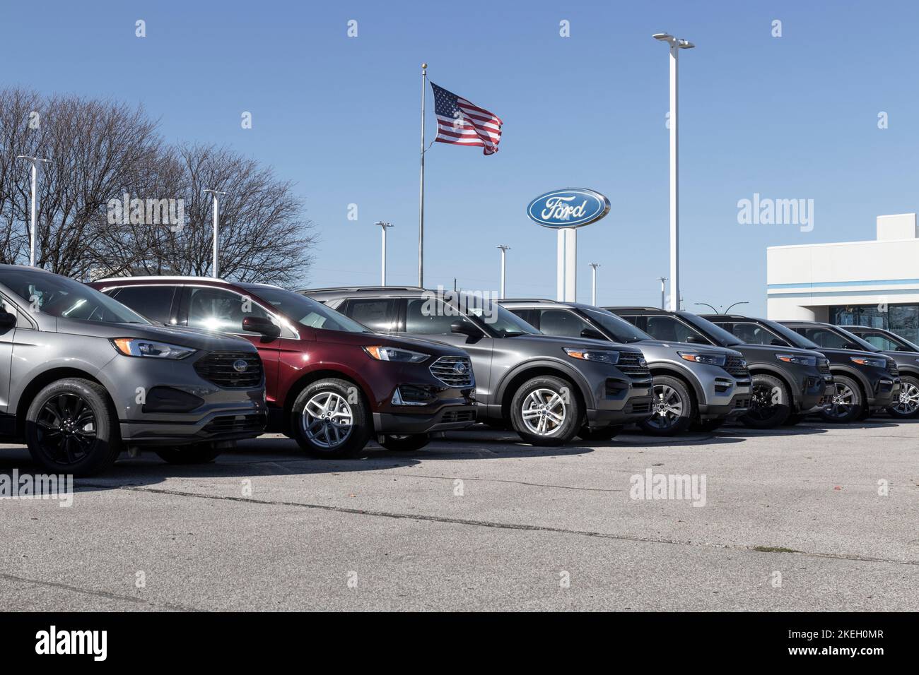 Lafayette Circa November 2022 Ford Car, SUV and Pickup Truck