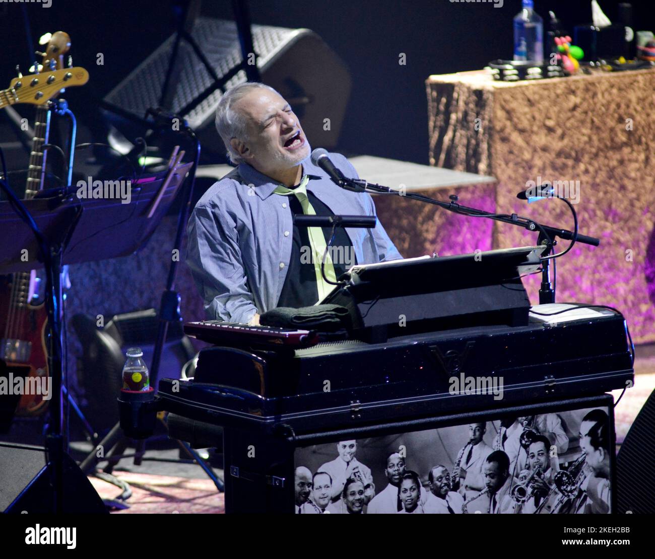 Jacksonville, FL USA. 30 OCT 2022. Rock and Roll Hall of Fame Inductee Donald Fagen of Steely Dan Performing Live. Credit: Bill Ragan/Alamy Live News Stock Photo