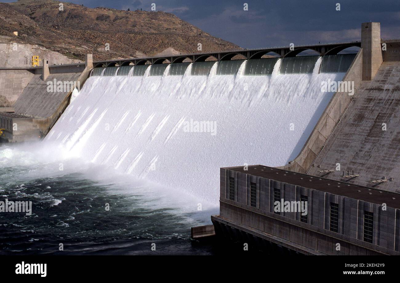 Grand Coulee Dam, Washington Stock Photo Alamy