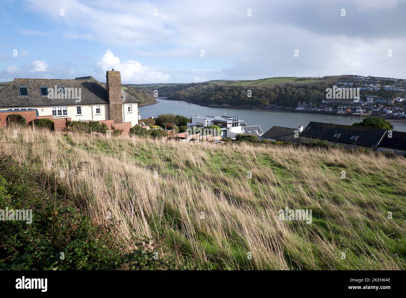 Fowey Par Cornwall UK 11 09 2022 Fowey Stock Photo