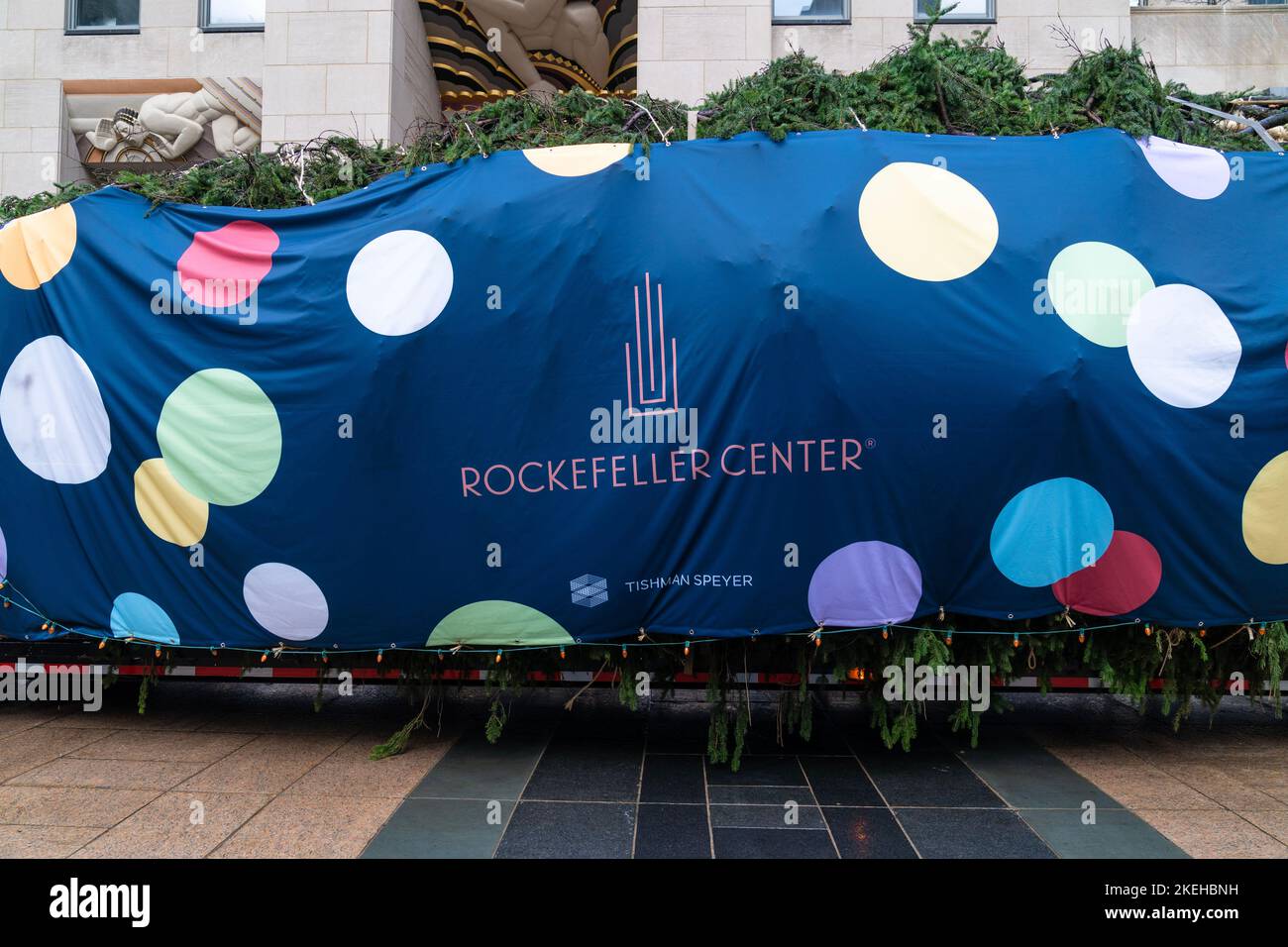 2022 Rockefeller Center Christmas Tree, an 82foot Norway Spruce