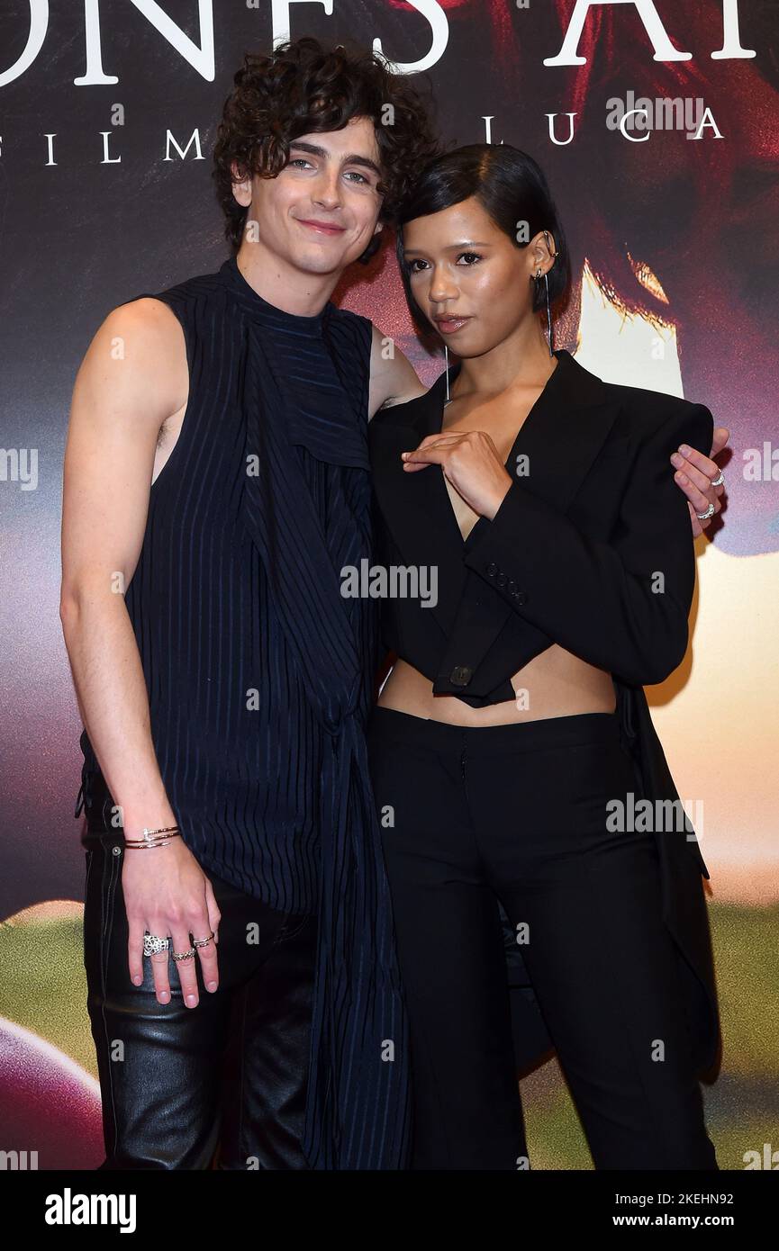 Milan, Italy. 12th Nov, 2022. Milan, Red Carpet preview of the film