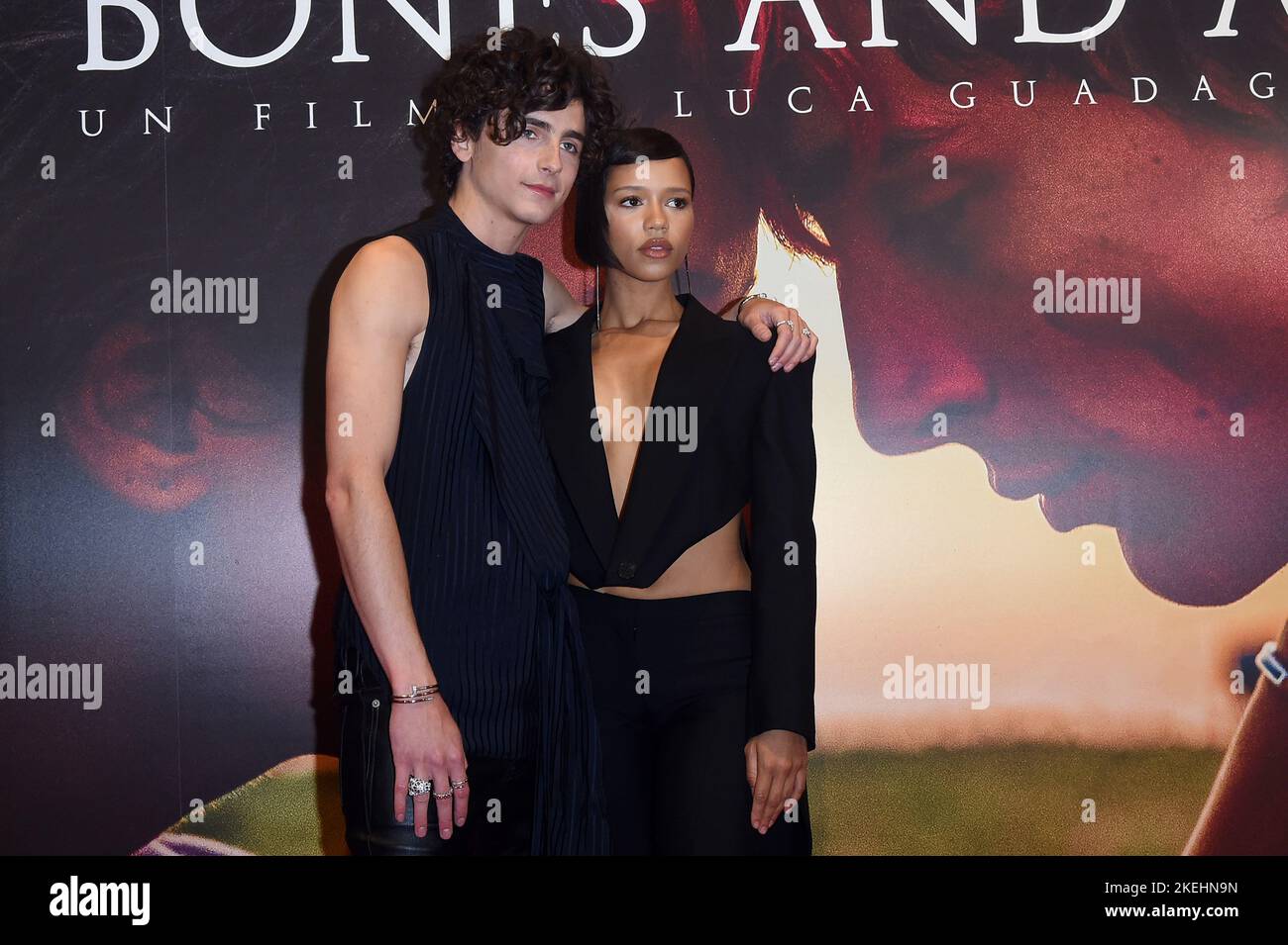Milan, Italy. 12th Nov, 2022. Milan, Red Carpet preview of the film