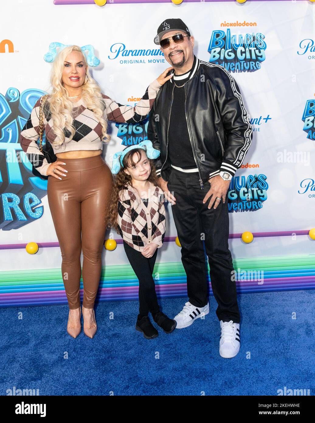 Coco Austin, Chanel Nicole Marrow and Ice-T attend premiere of