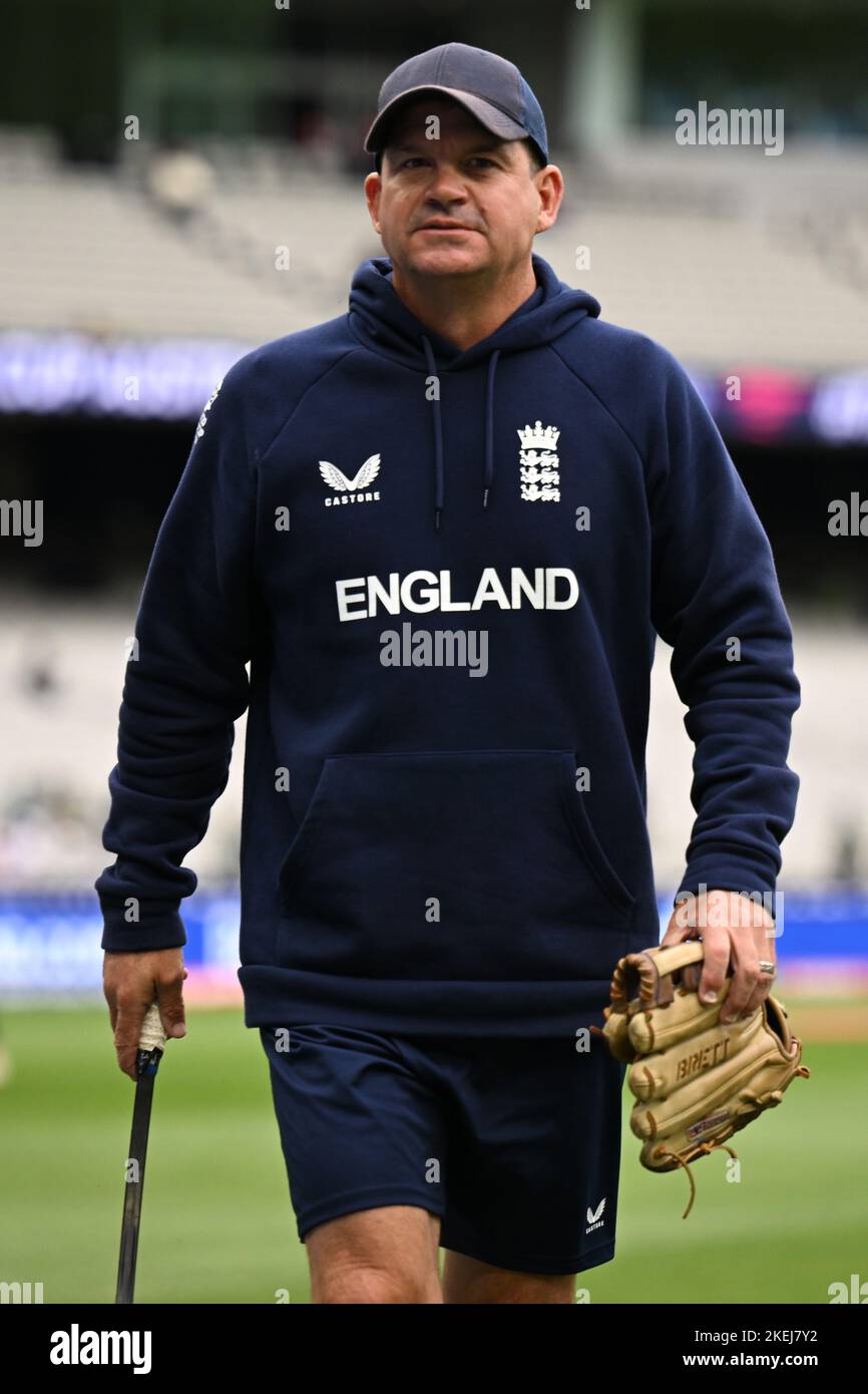 England head coach Matthew Mott ahead of the T20 World Cup Final match