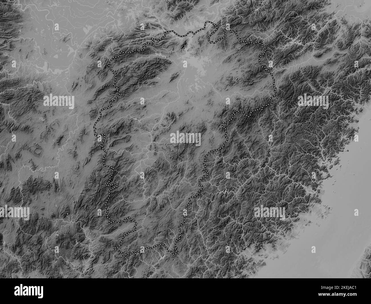 Jiangxi china asia map hi-res stock photography and images - Alamy