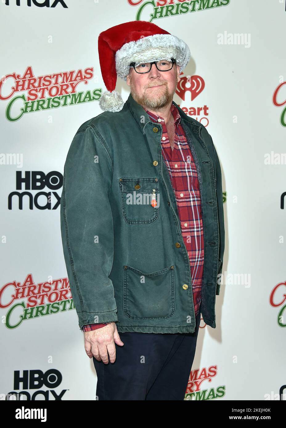 Los Angeles, USA. 12th Nov, 2022. Nick Schenk (Executive Producer) walking the red carpet at the Warner Brothers and HBO Max Special Outdoor Screening of “A Christmas Story Christmas” at The Autry Museum at Griffith Park in Los Angeles, CA on November 12, 2022. (Photo By Scott Kirkland/Sipa USA) Credit: Sipa USA/Alamy Live News Stock Photo