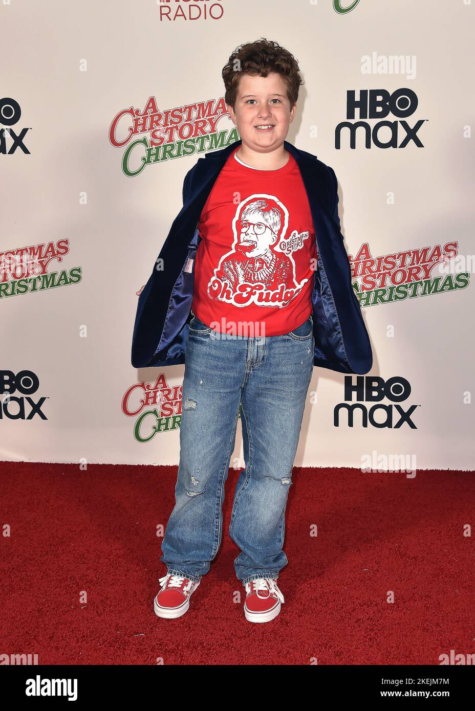 Autry Murphy David Murphy walking the red carpet at the Warner Brothers and HBO Max ...