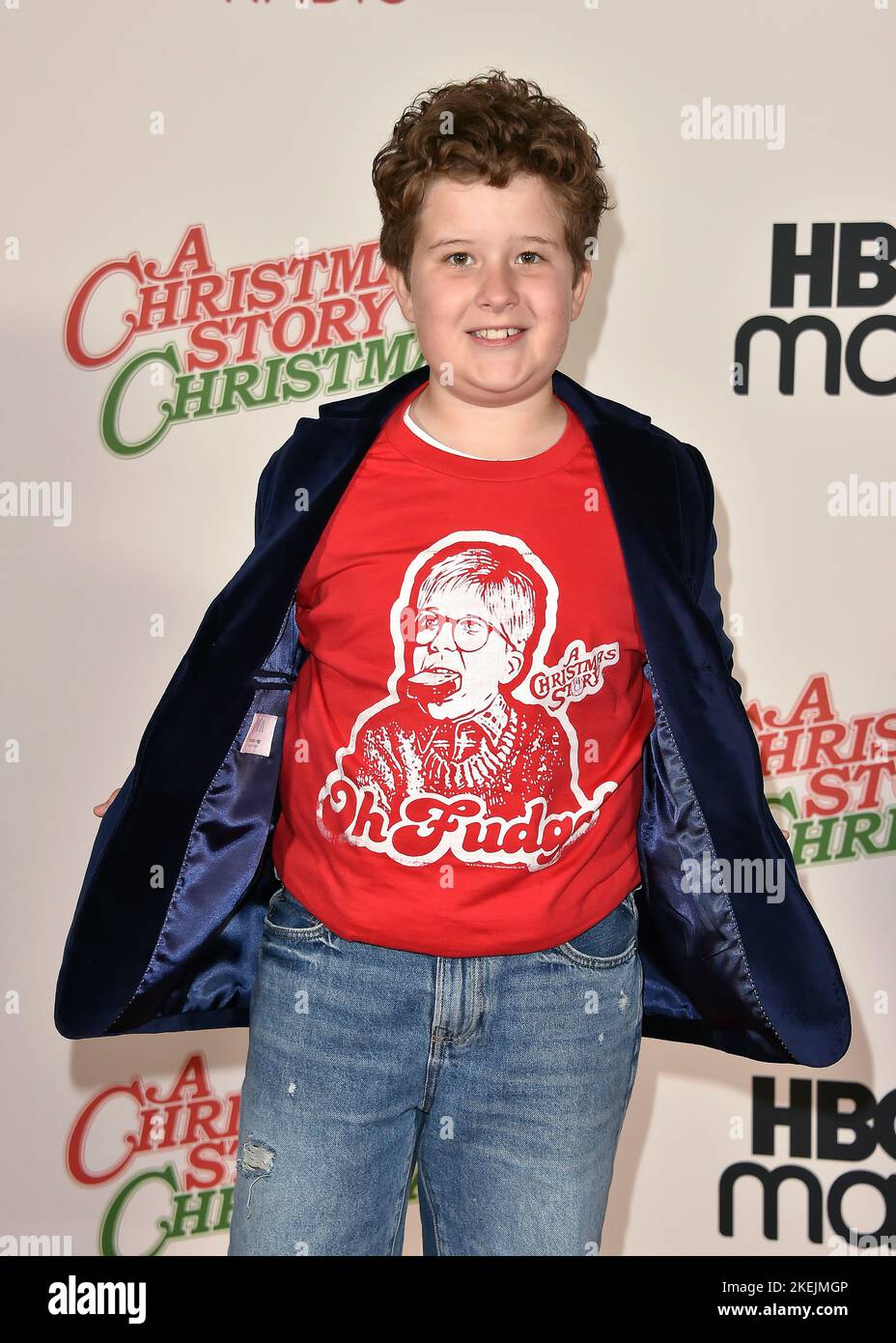 Autry Murphy David Murphy walking the red carpet at the Warner Brothers and HBO Max ...