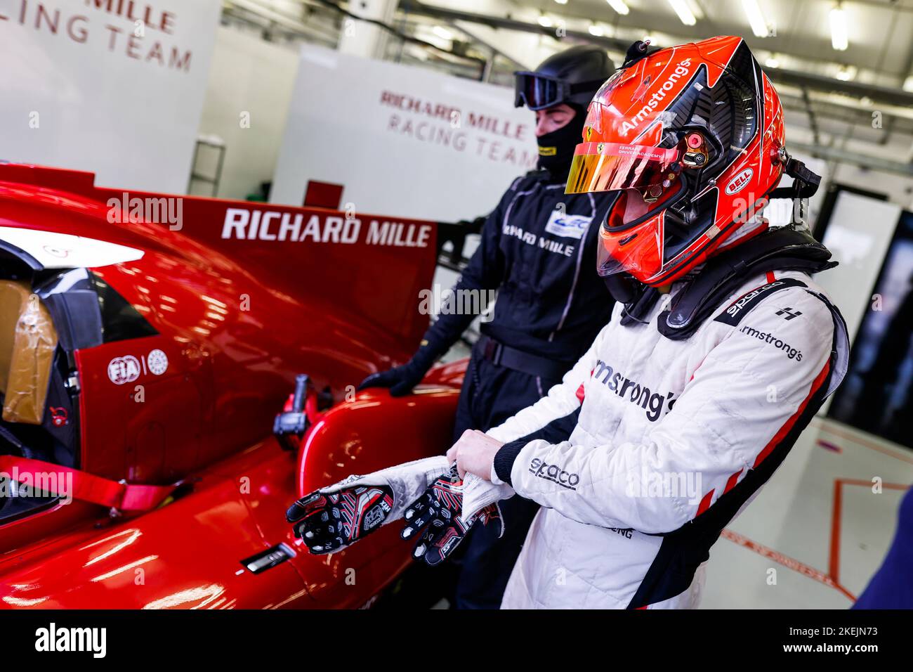 ARMSTRONG MARCUS nzl Richard Mille Racing Team Oreca 07 Gibson portrait during the Rookie Test of the FIA World Endurance Championship 2022 on the Bahrain International Circuit on November 13 2022