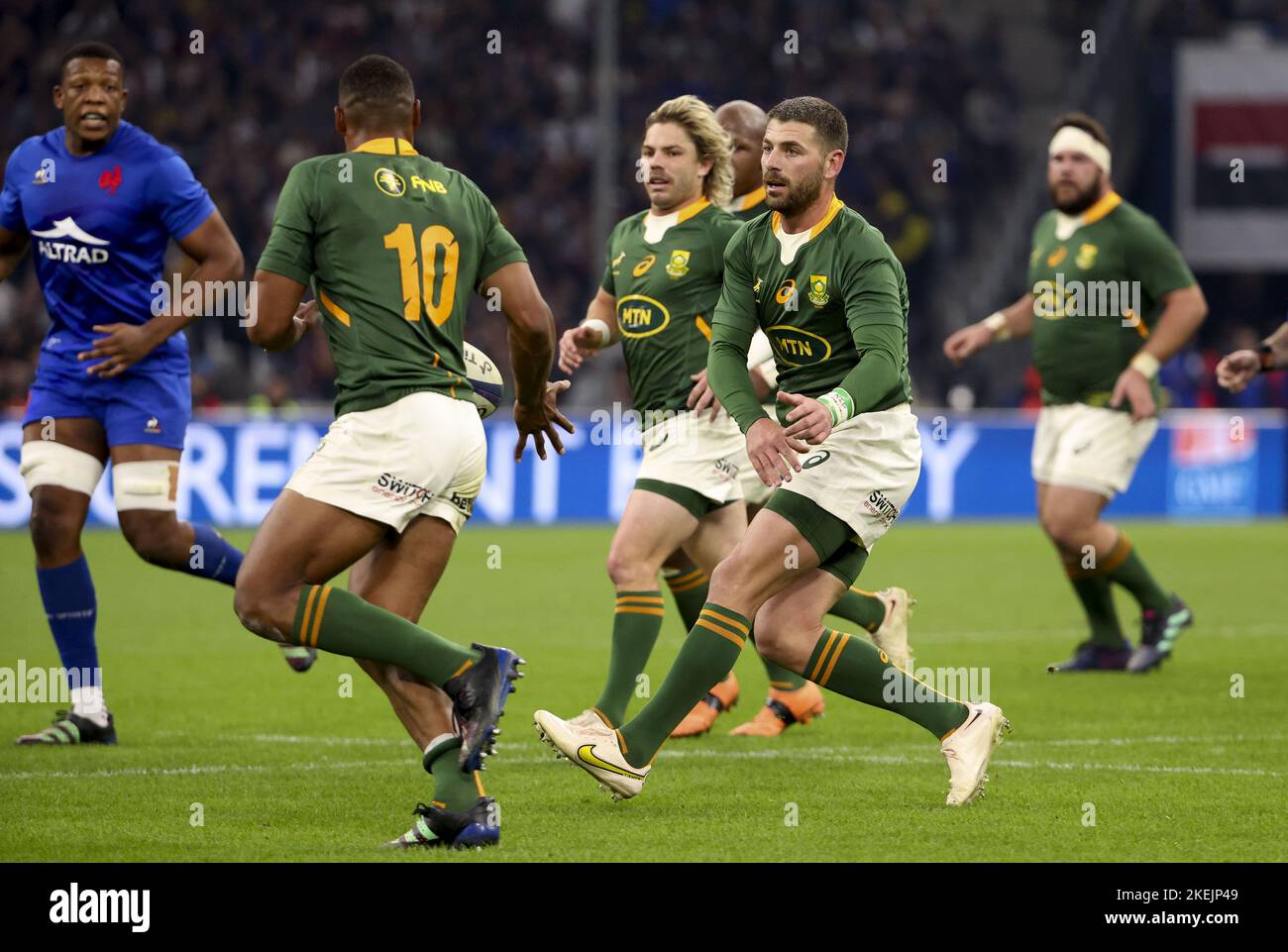 Tuff Rugby Willie Le Roux of South Africa during the 2022 Autumn Nations Series ...