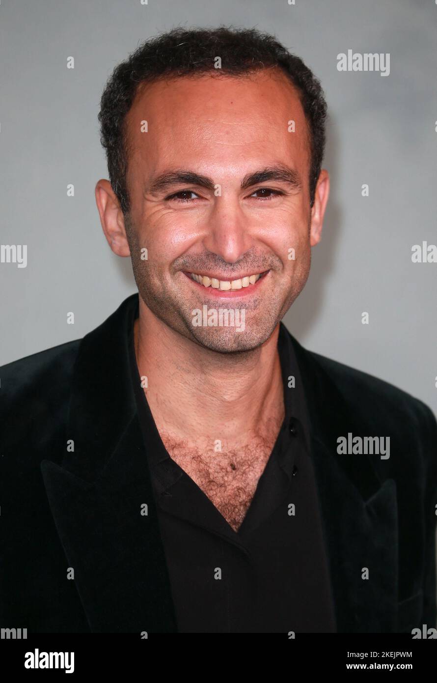 Khalid Abdalla  attends the world premiere of 'The Crown' Season 5 at Theatre Royal in London, England on November 08, 2022. Stock Photo