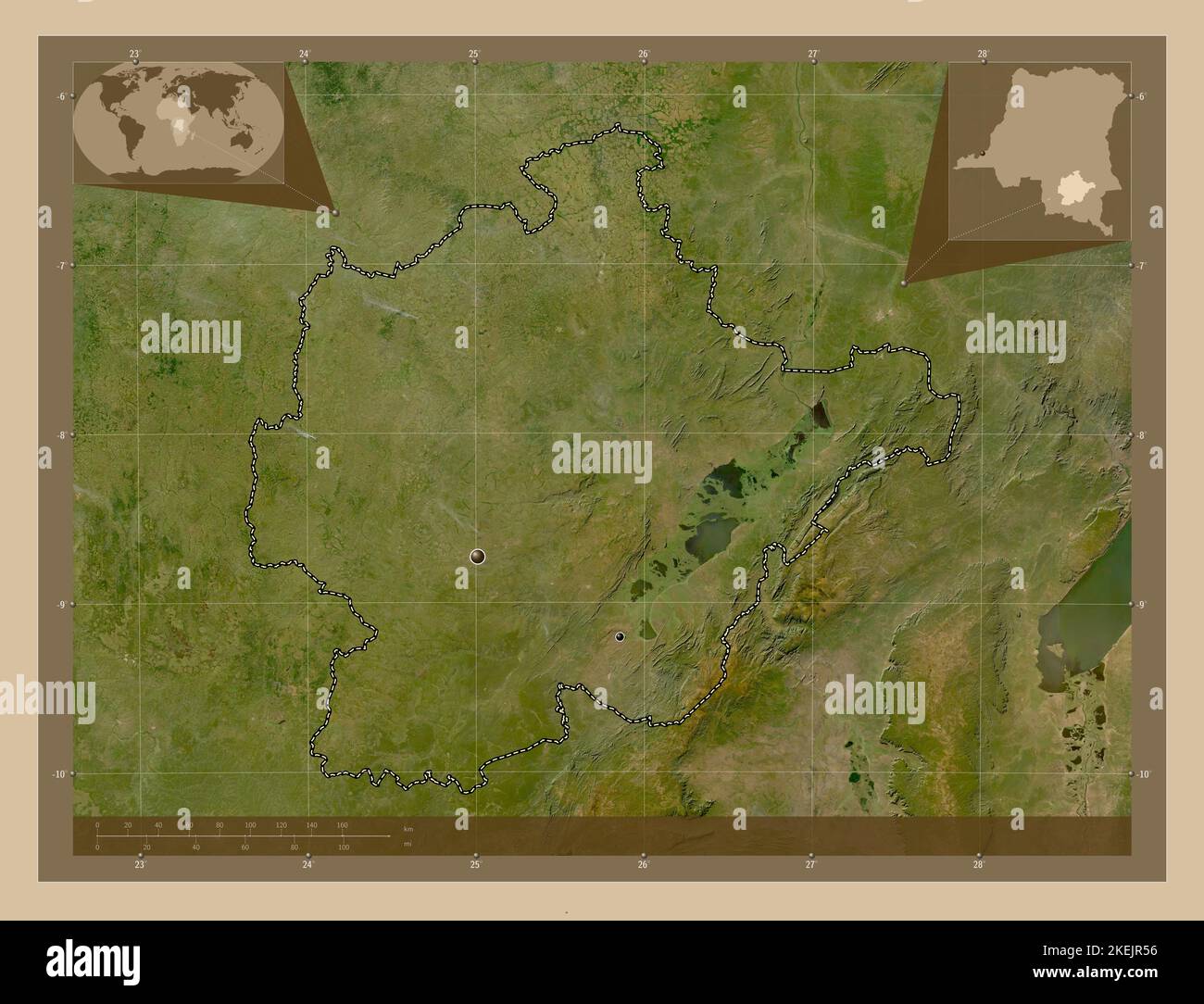 HautLomami, province of Democratic Republic of the Congo. Low